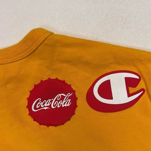 Champion Coca Cola Graphic T-shirt Men Large Short Sleeve Multicolor - Picture 5 of 7
